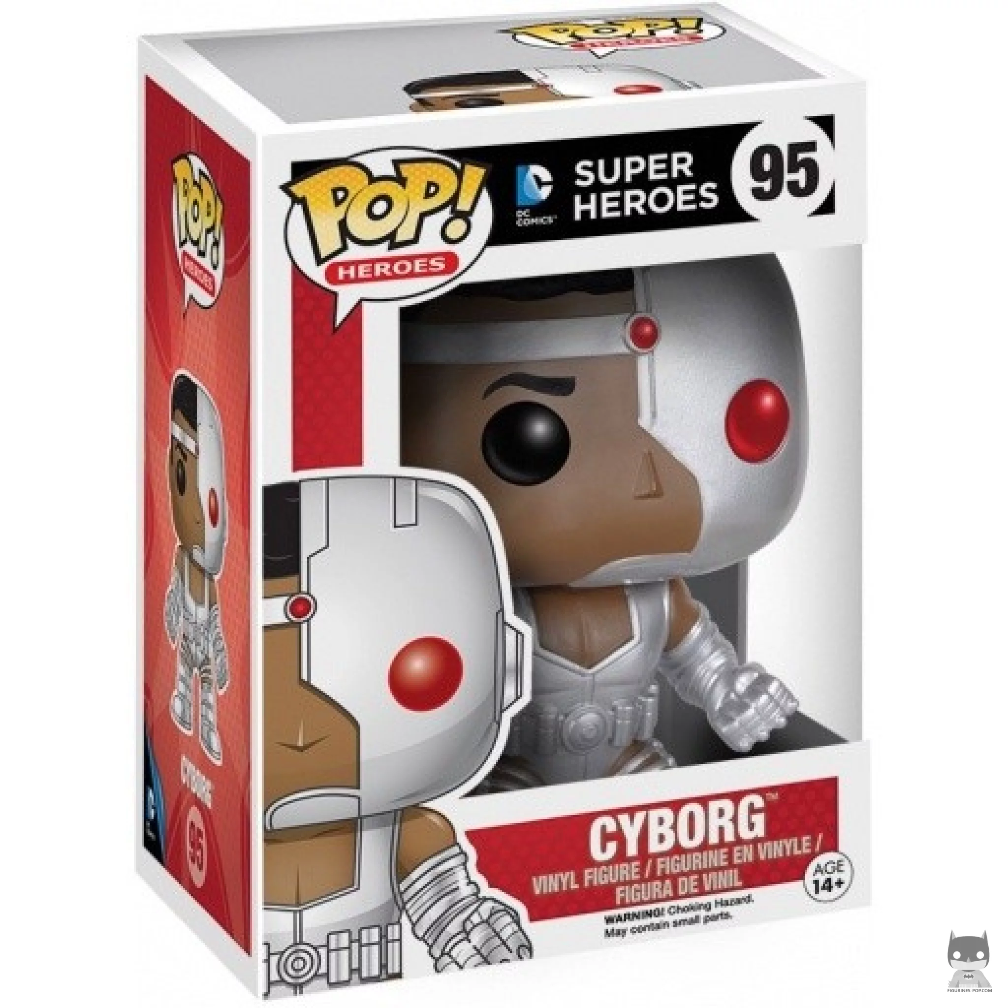 Figura Funko Pop! Cyborg en su caja