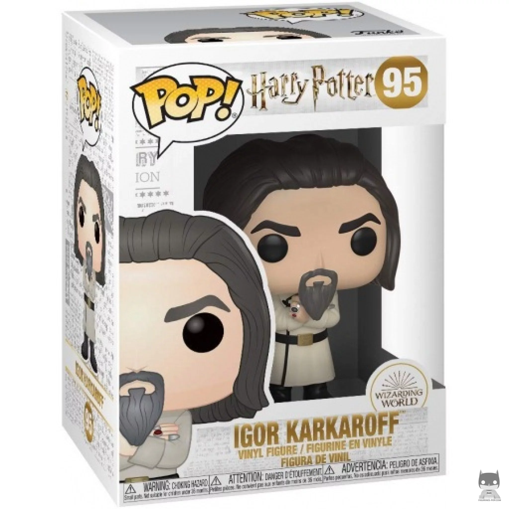 Figura Funko Pop! Igor Karkaroff en el Baile de Navidad en su caja