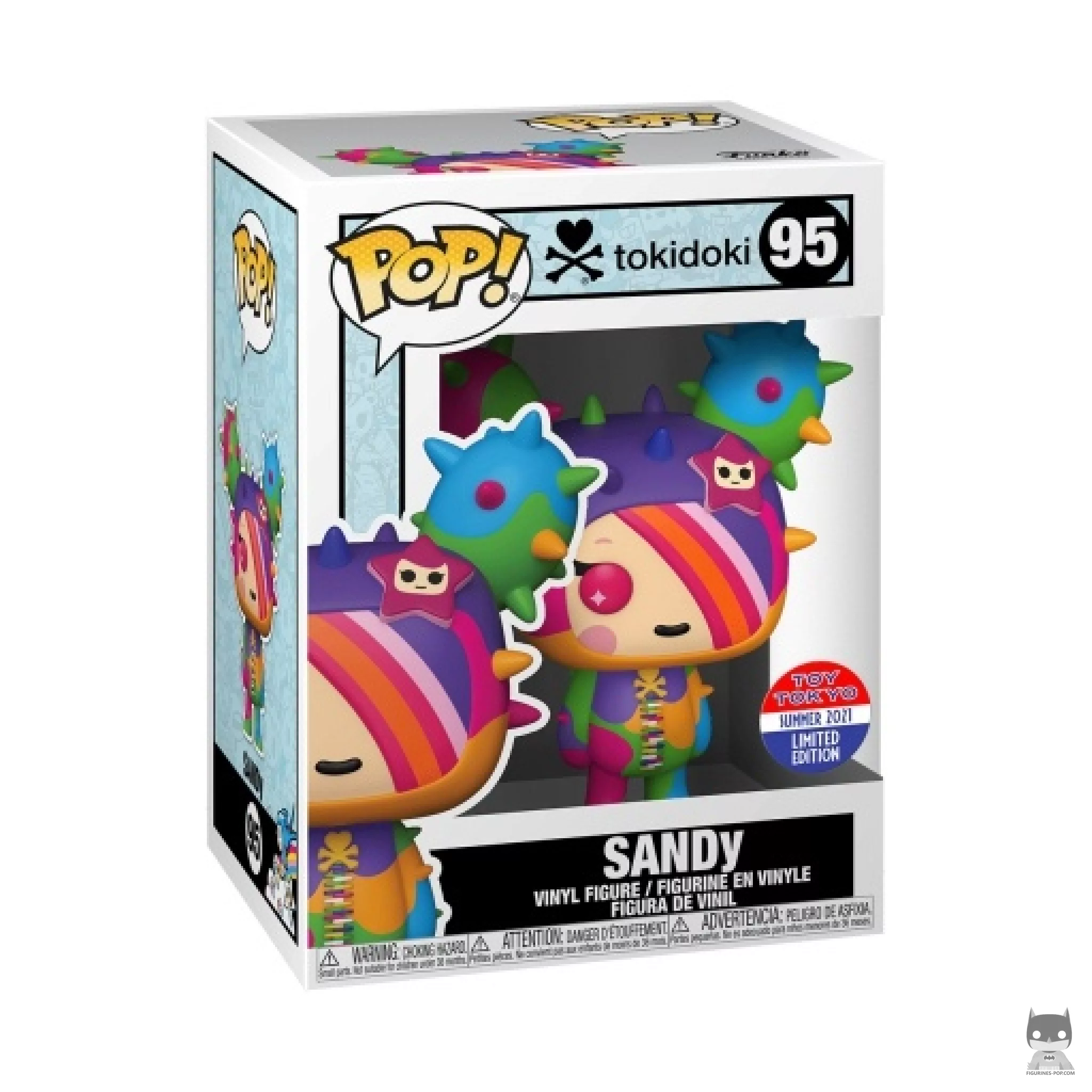 Figura Funko Pop! Sandy (Multicolor) en su caja