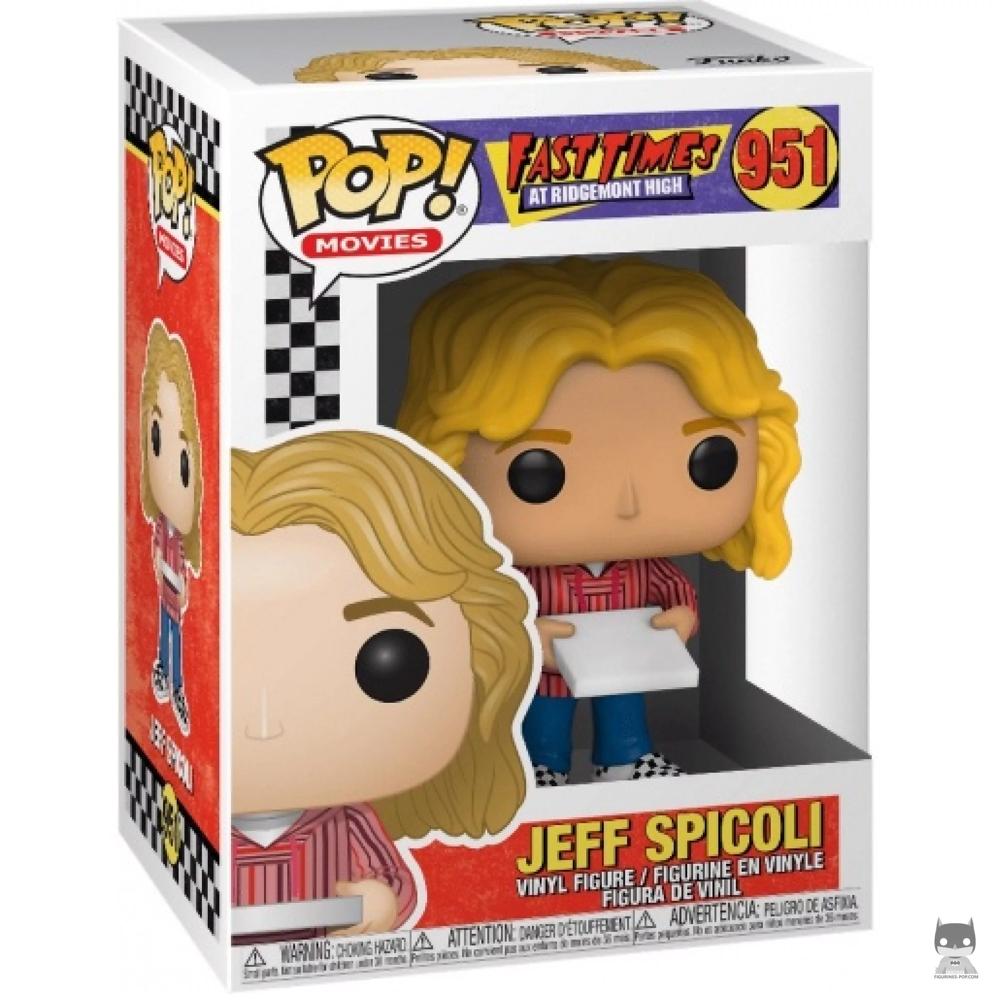 Figura Funko Pop! Jeff Spicoli en su caja