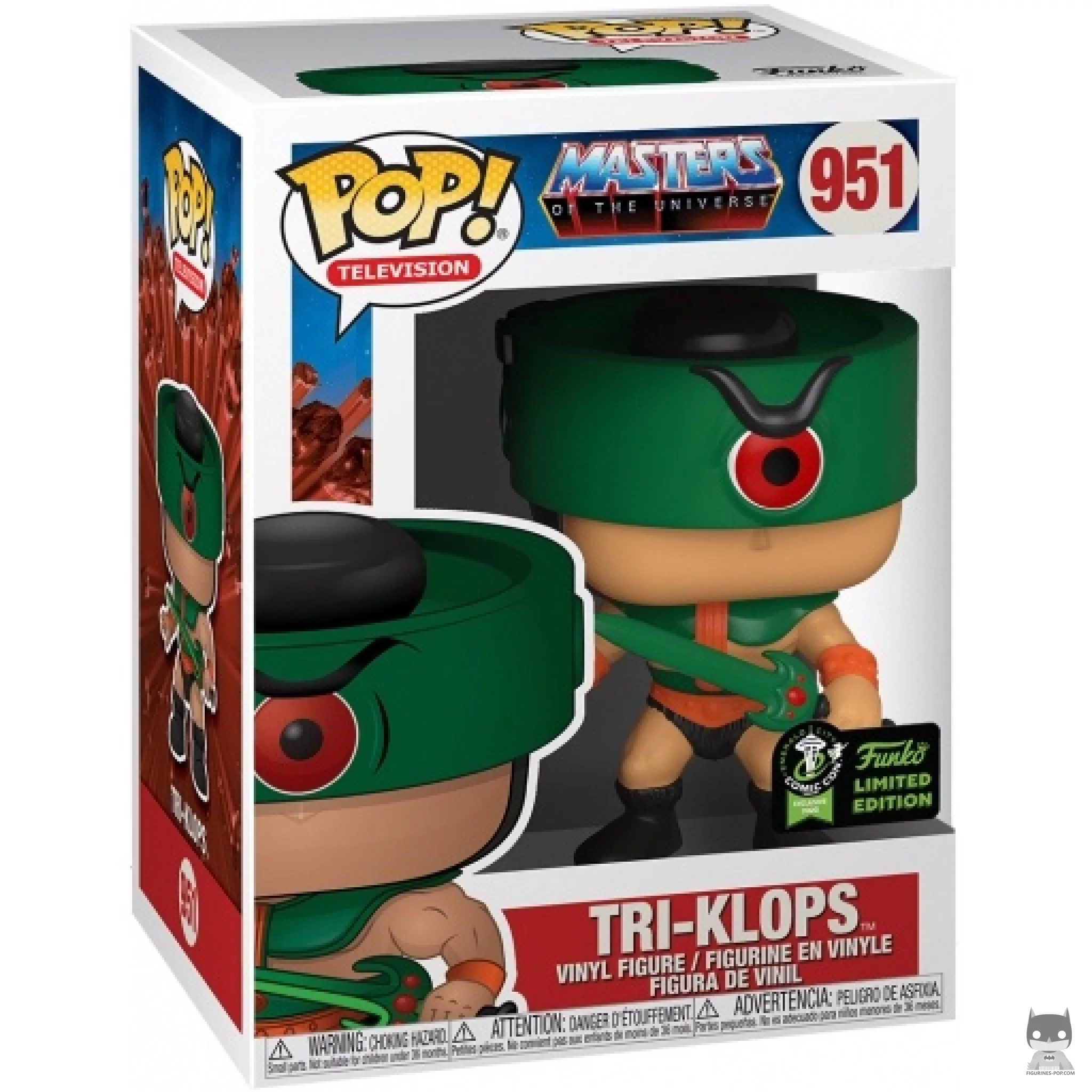 Figura Funko Pop! Tri-Klops en su caja