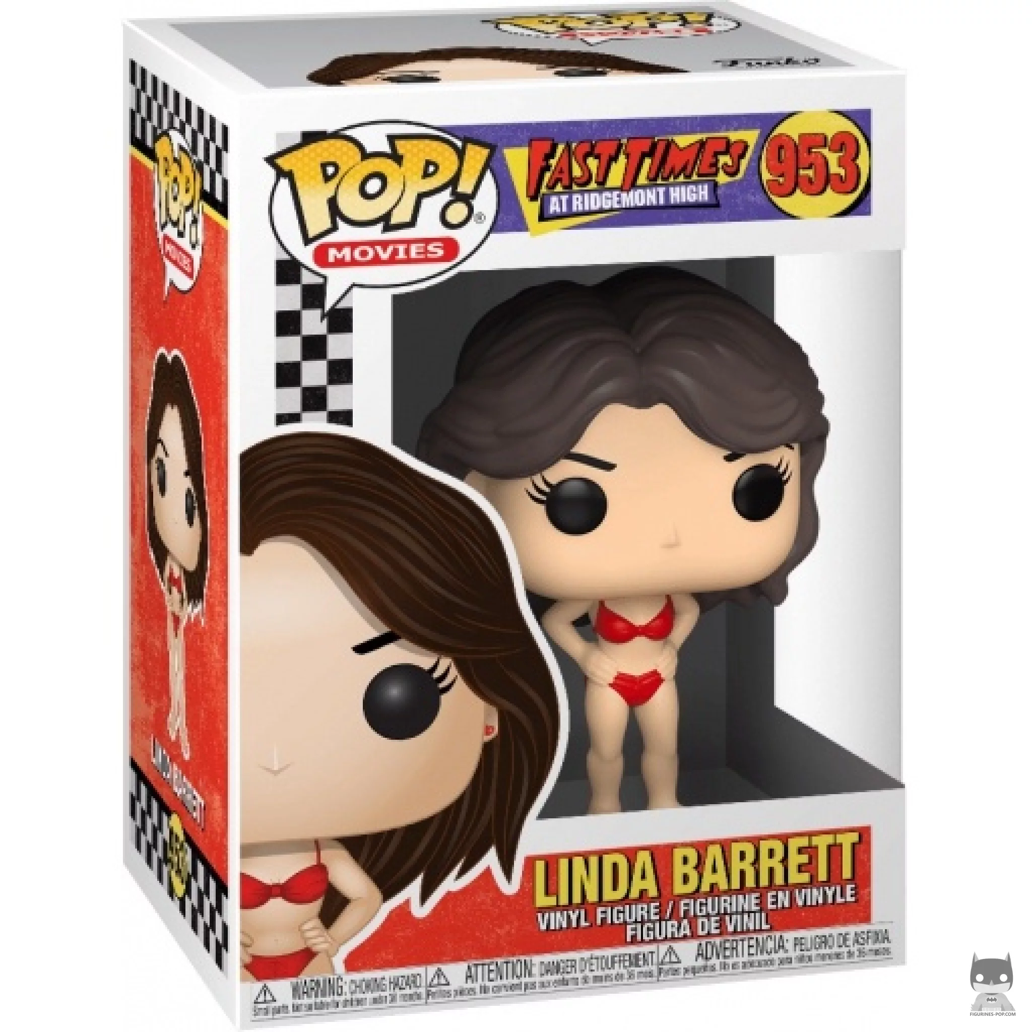 Figura Funko Pop! Linda Barrett en su caja