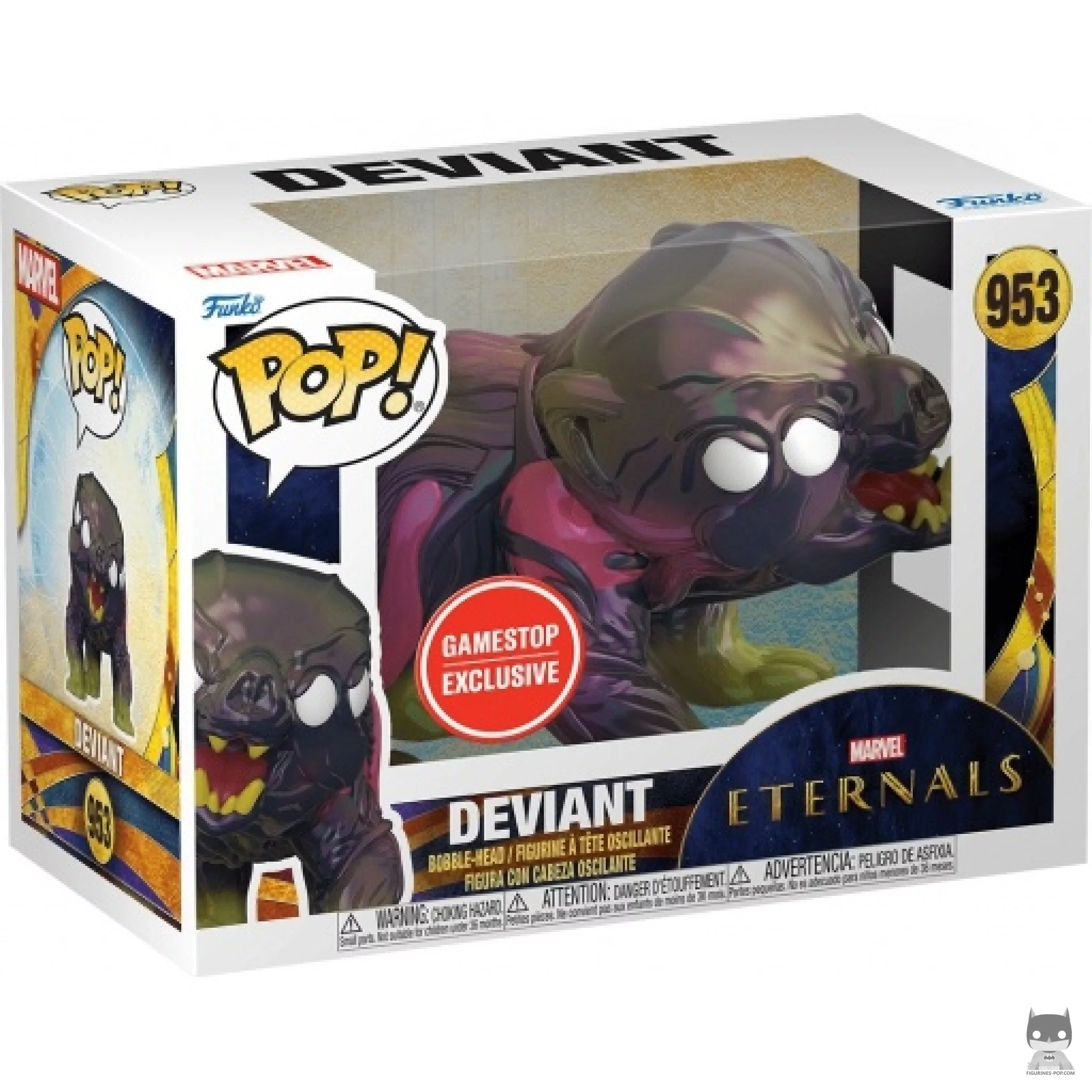 Figura Funko Pop! Desviante en su caja