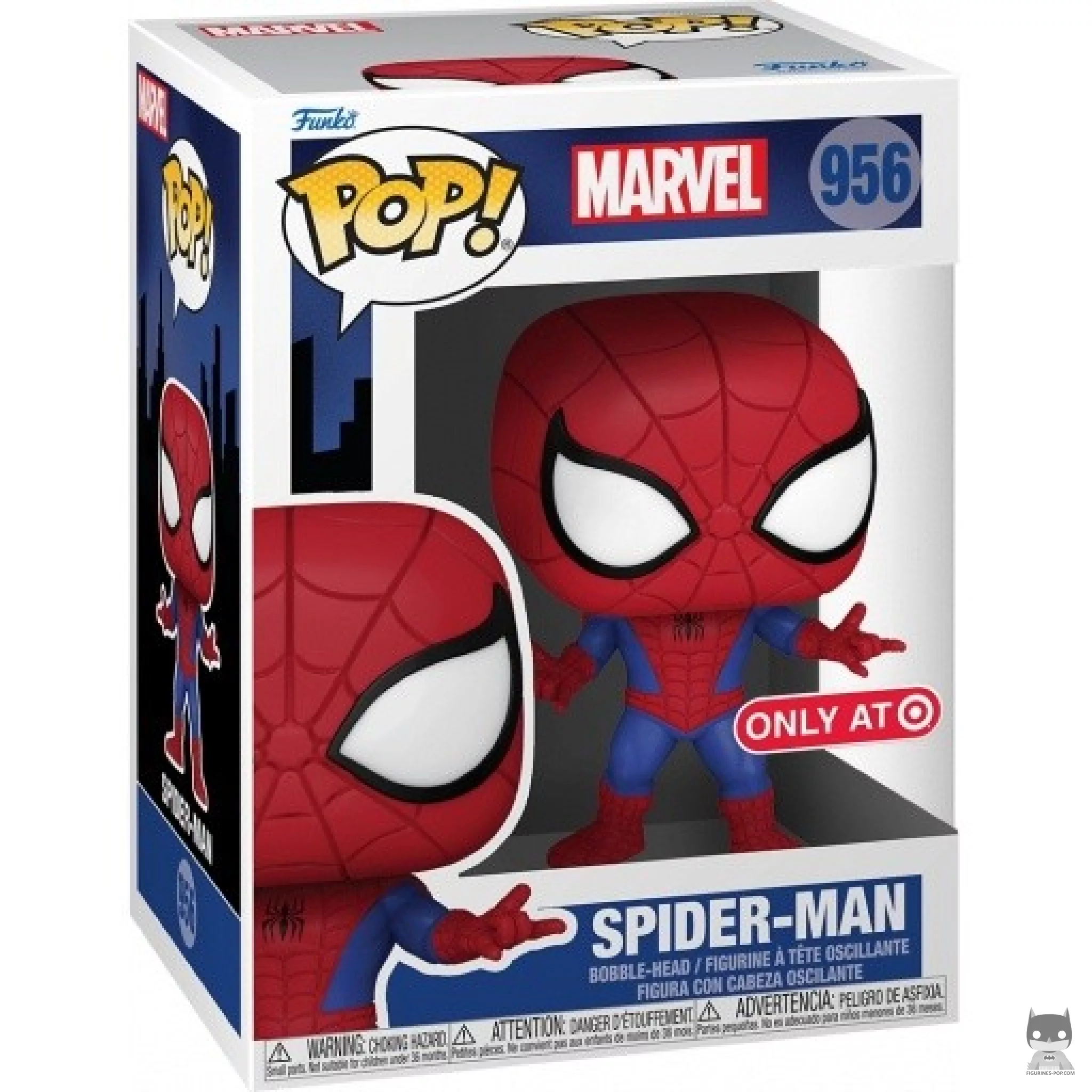 Figura Funko Pop! Spider-Man en su caja