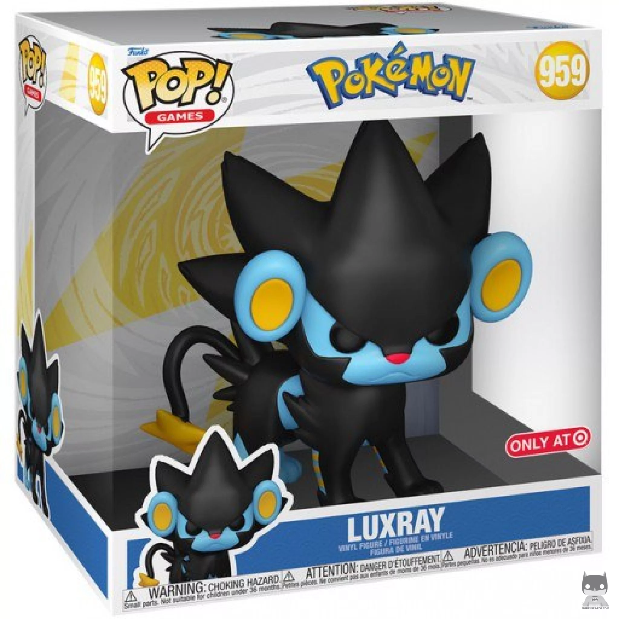Figura Funko Pop! Luxray en su caja