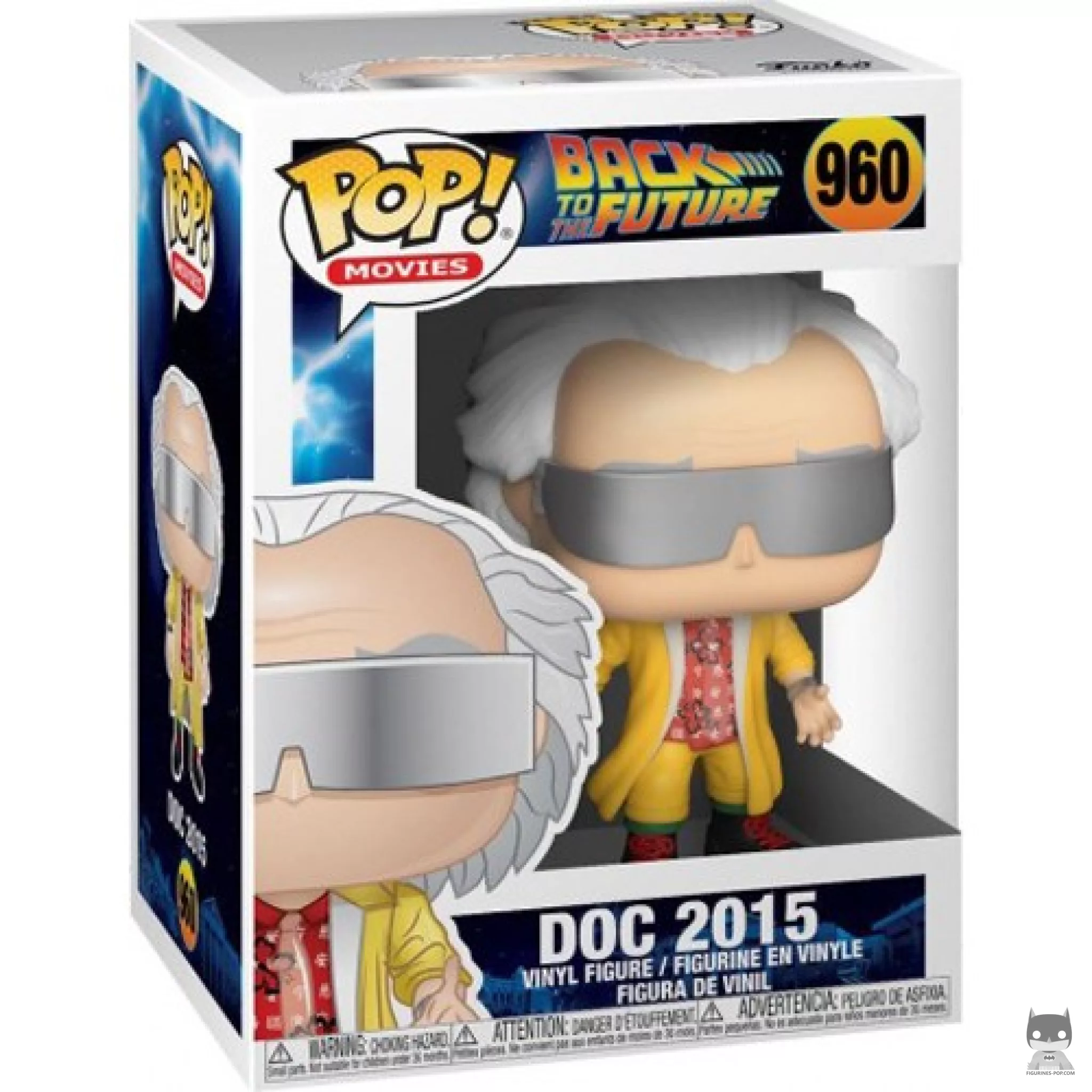 Figura Funko Pop! Doc (2015) en su caja