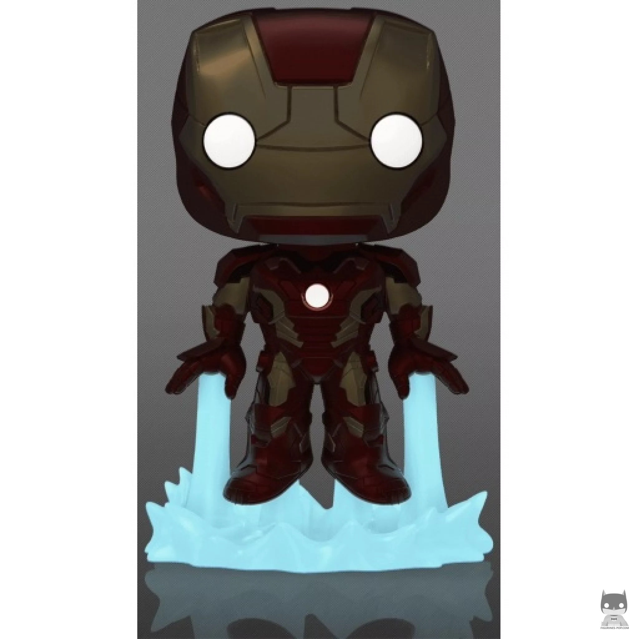 Figura Funko Pop! Iron Man Mark 43 (Supersized & Brilla en la oscuridad) (Vengadores: La era de Ultrón)