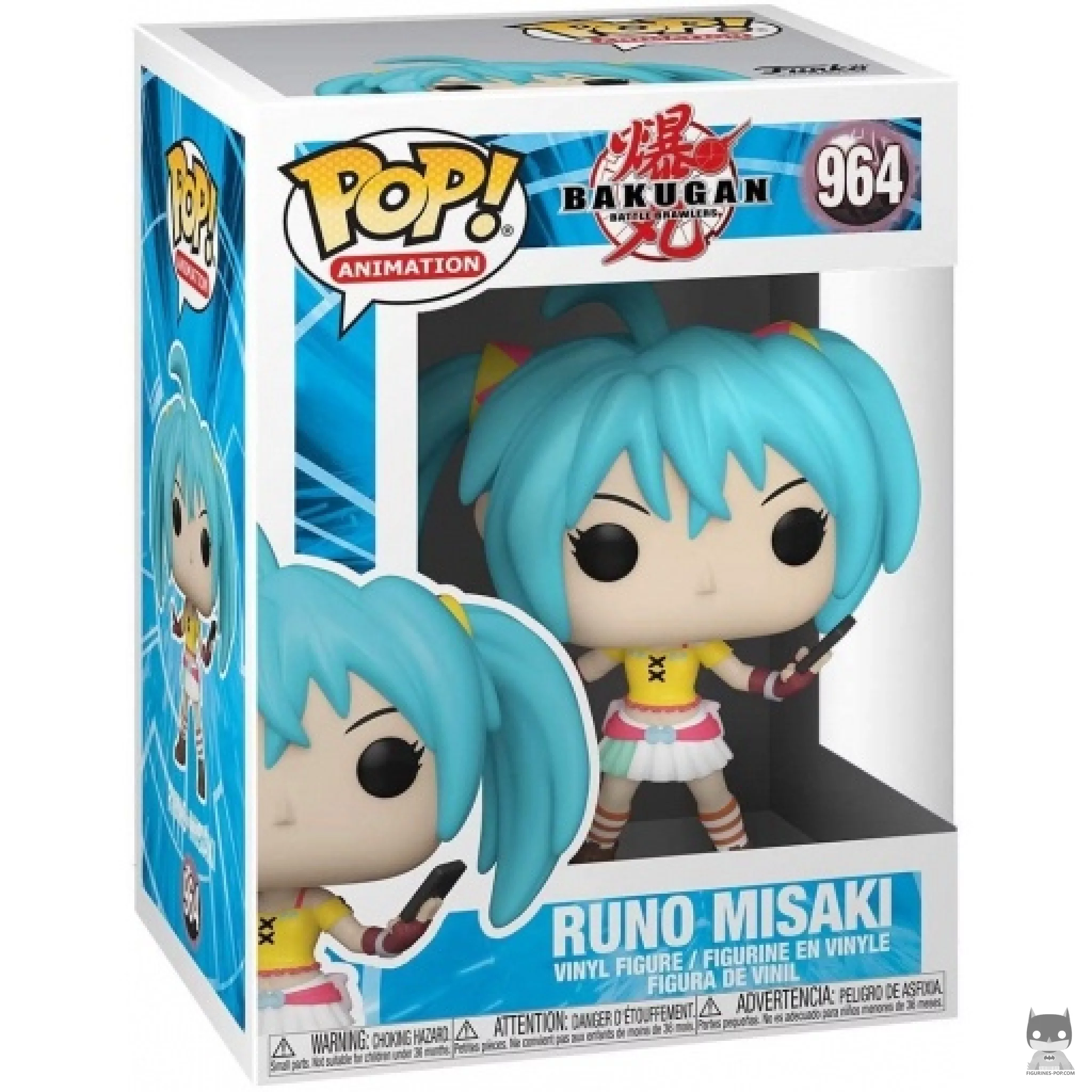 Figura Funko Pop! Runo Misaki en su caja