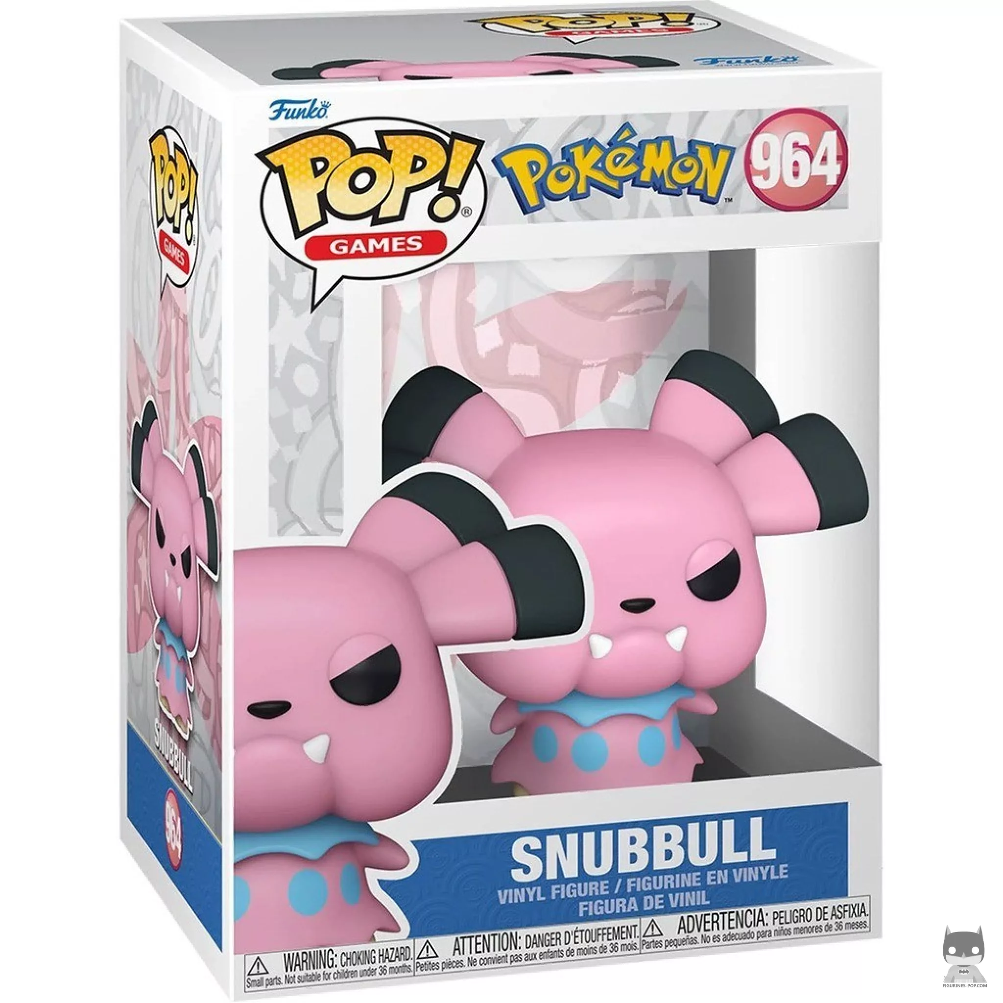 Figura Funko Pop! Snubbull en su caja