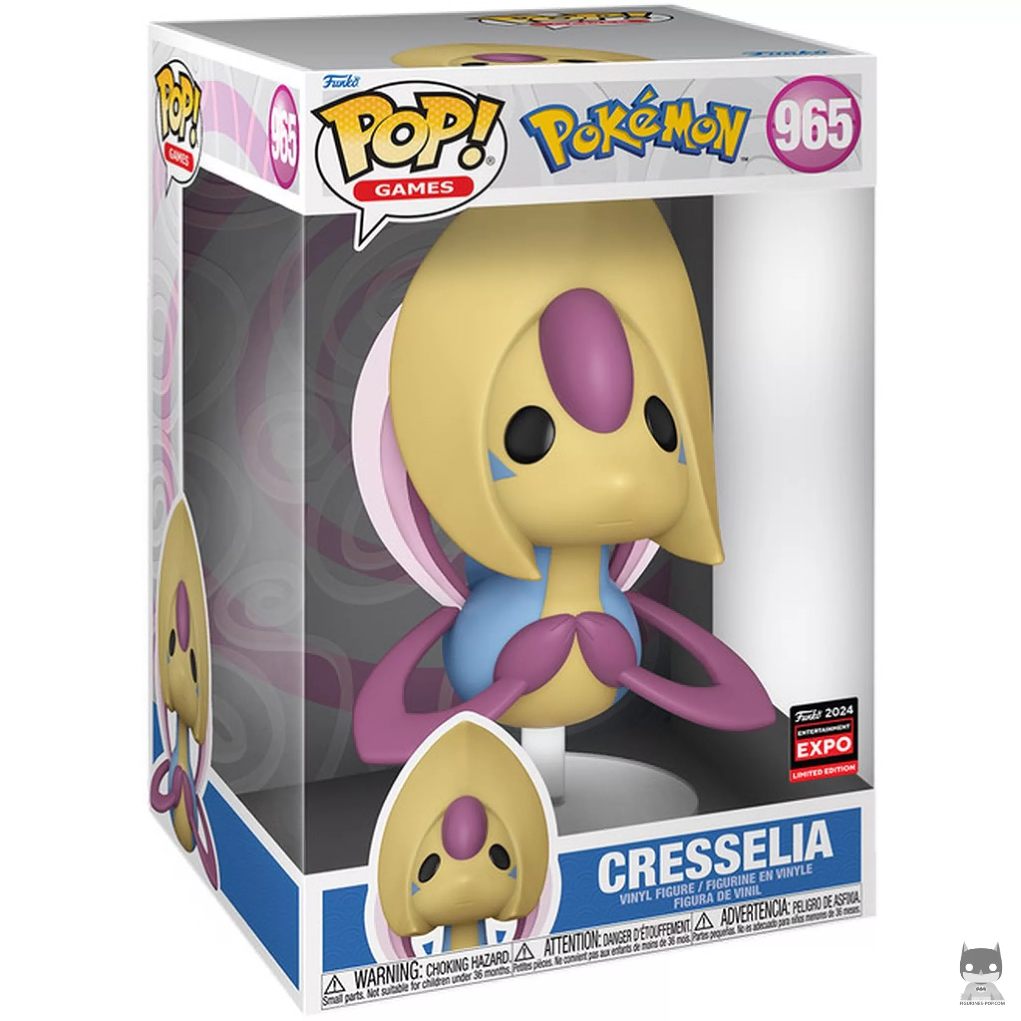 Figura Funko Pop! Cresselia (Supersized) en su caja