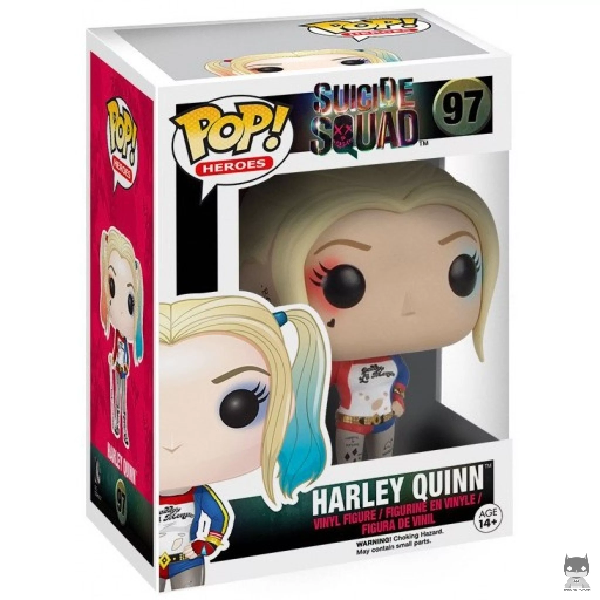 Figura Funko Pop! Harley Quinn en su caja