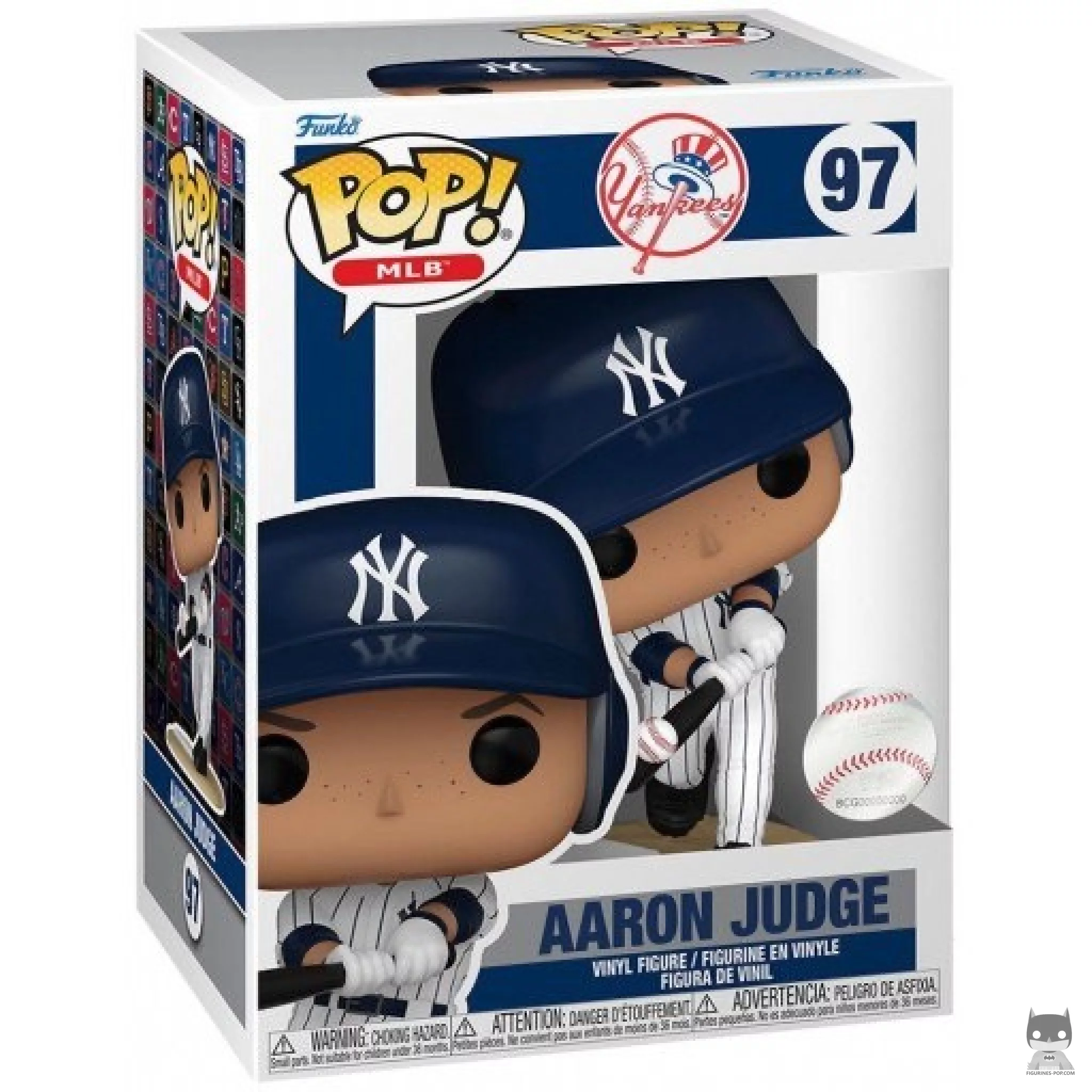 Figura Funko Pop! Aaron Judge (Bateando) en su caja