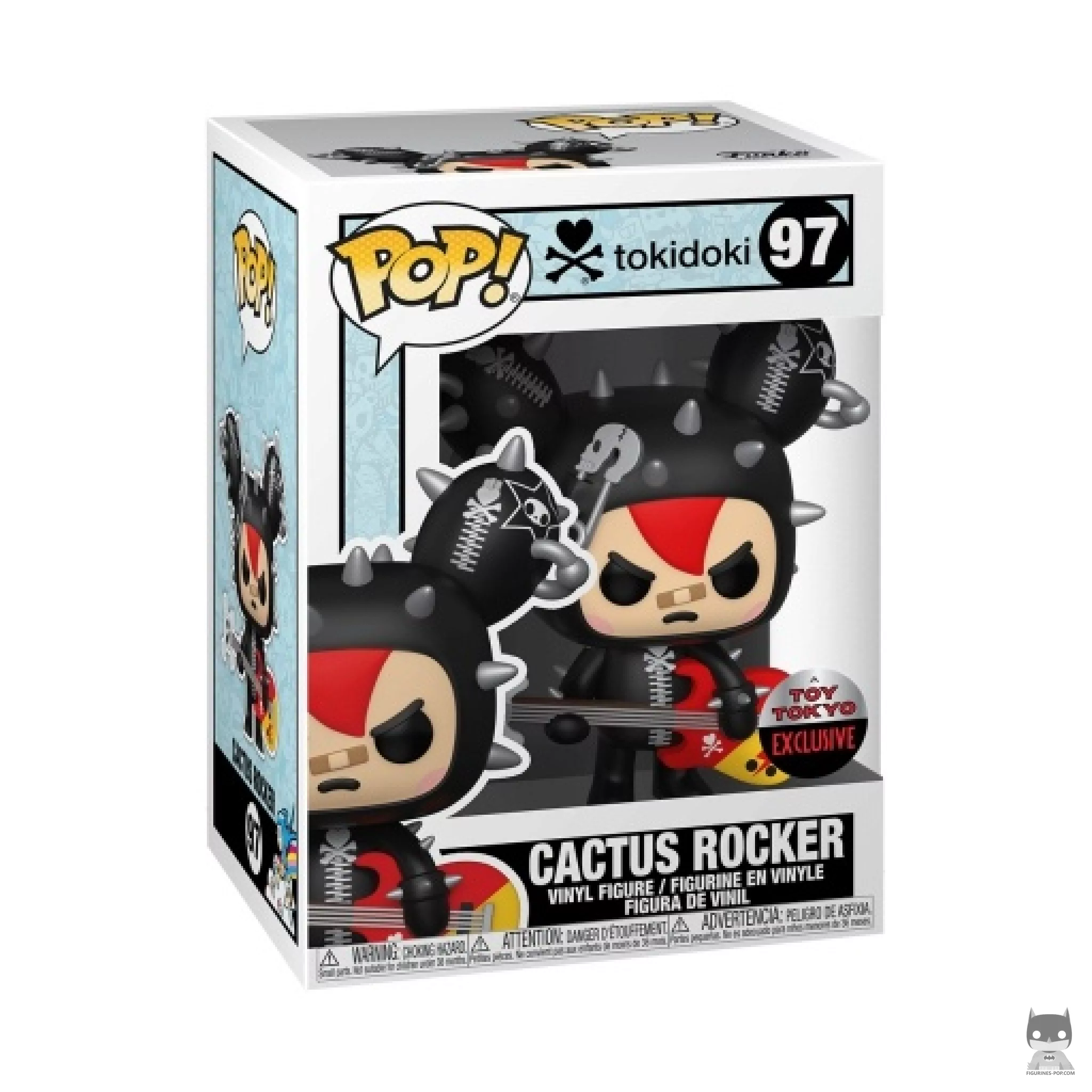 Figura Funko Pop! Cactus rockero en su caja
