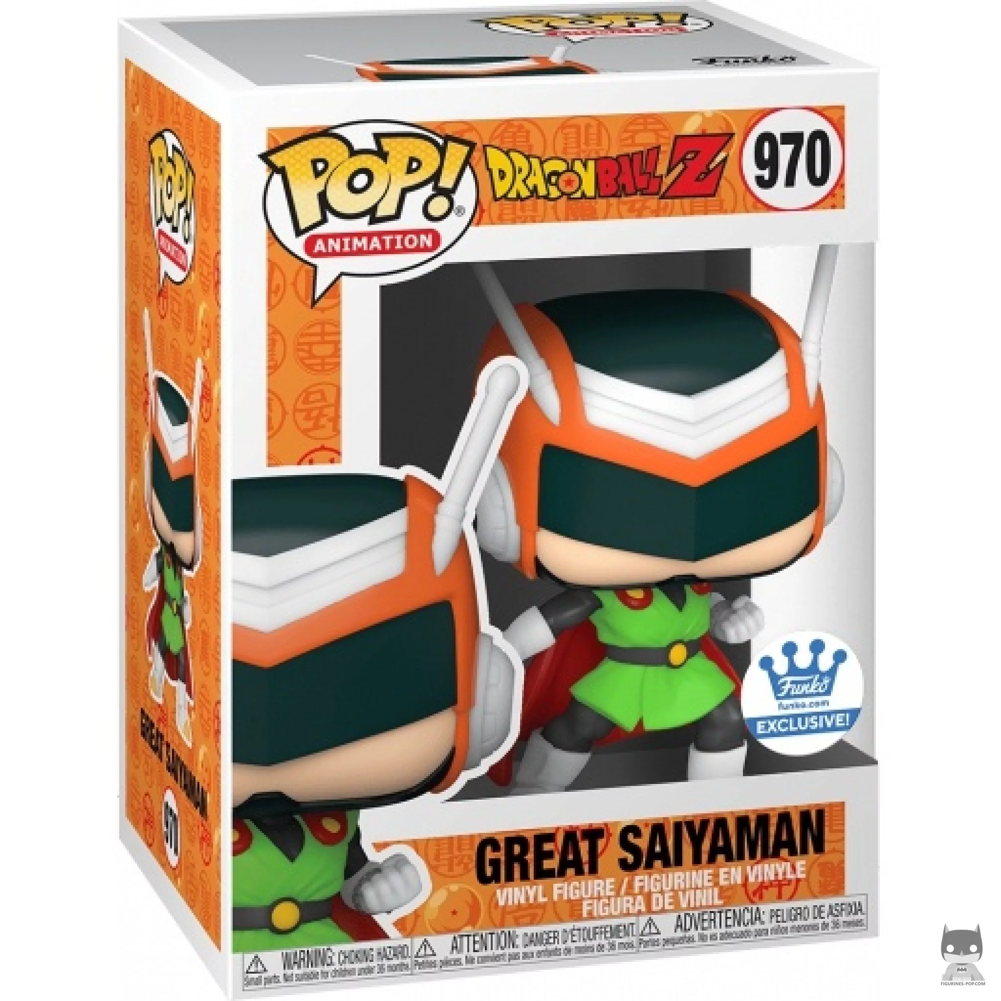 Figura Funko Pop! Gran Saiyaman en su caja