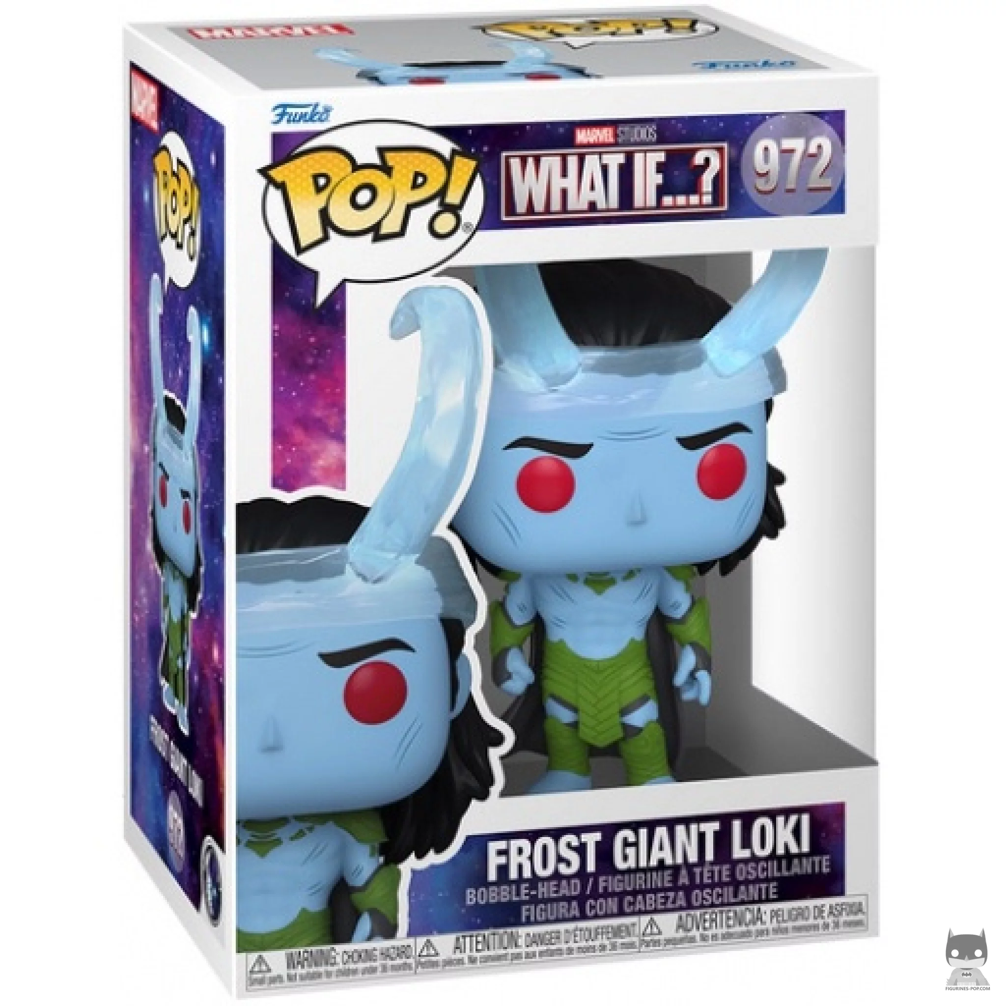Figura Funko Pop! Loki gigante de hielo en su caja