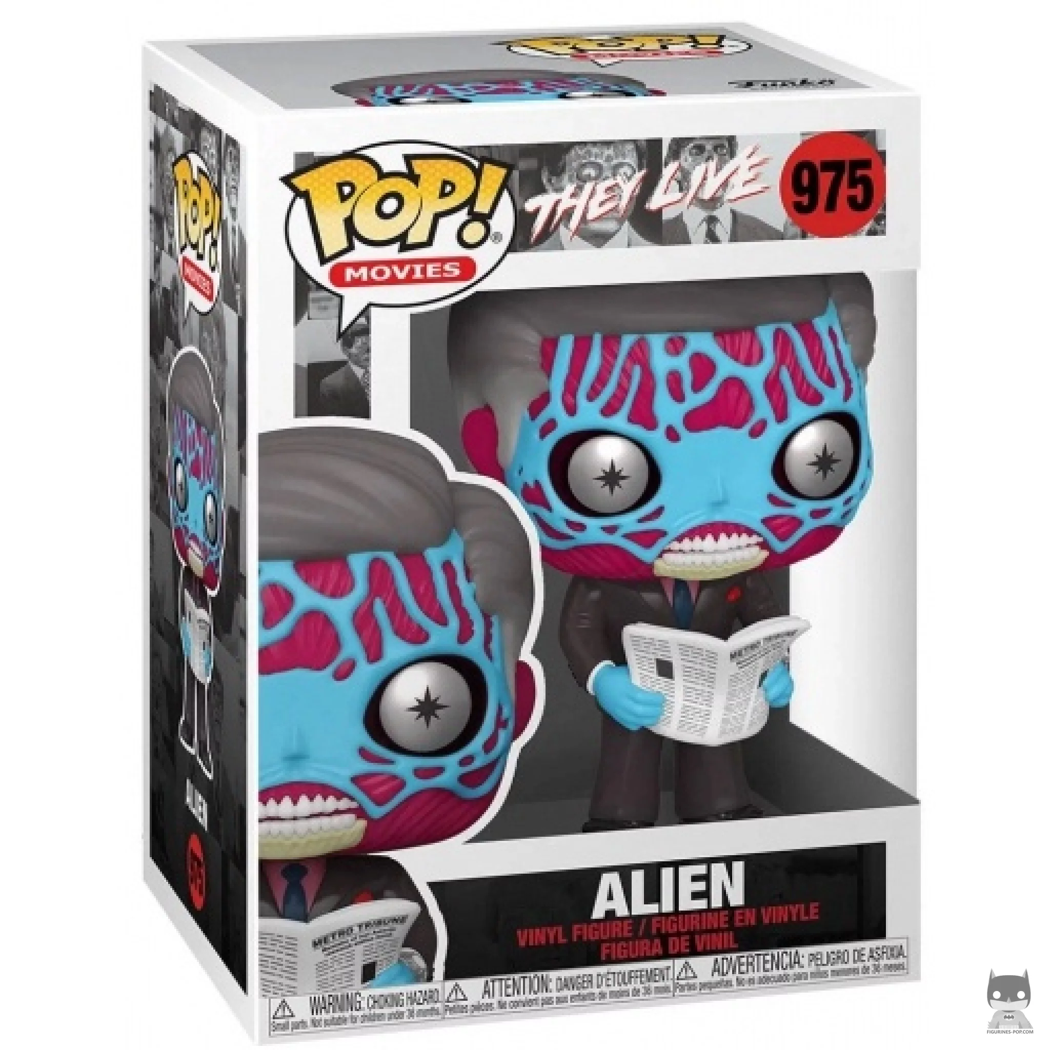 Figura Funko Pop! Alien en su caja