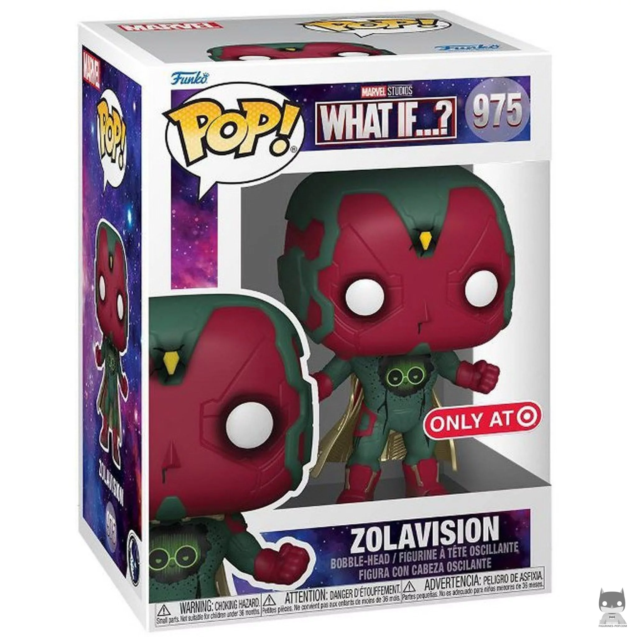 Figura Funko Pop! Zola Visión en su caja