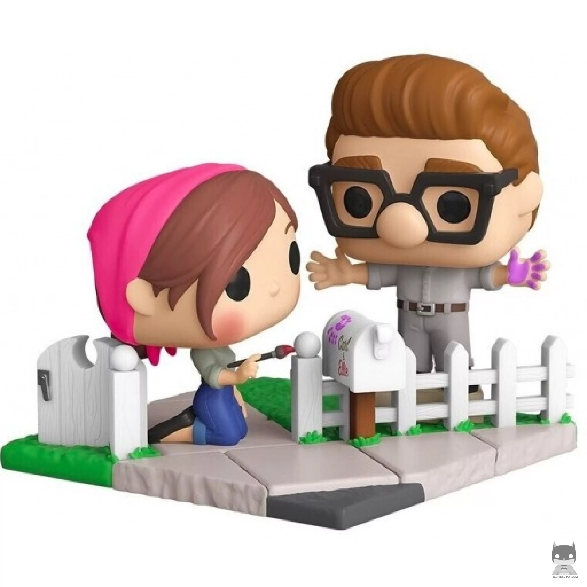 Figura Funko Pop! Carl & Ellie pintando (Up)