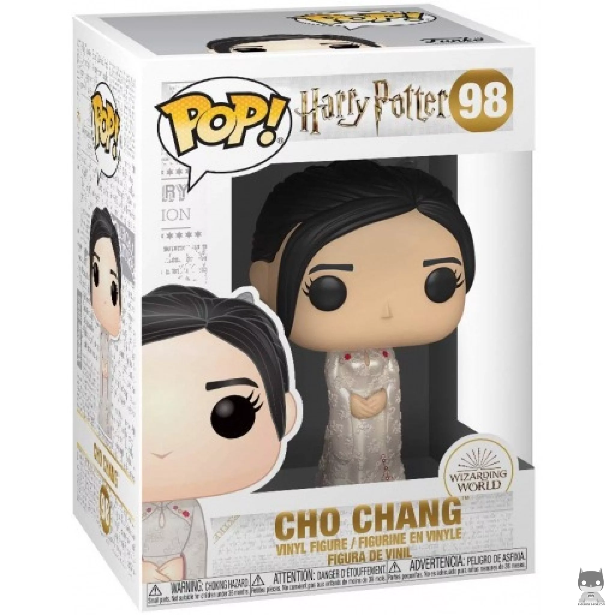 Figura Funko Pop! Cho Chang en el Baile de Navidad en su caja