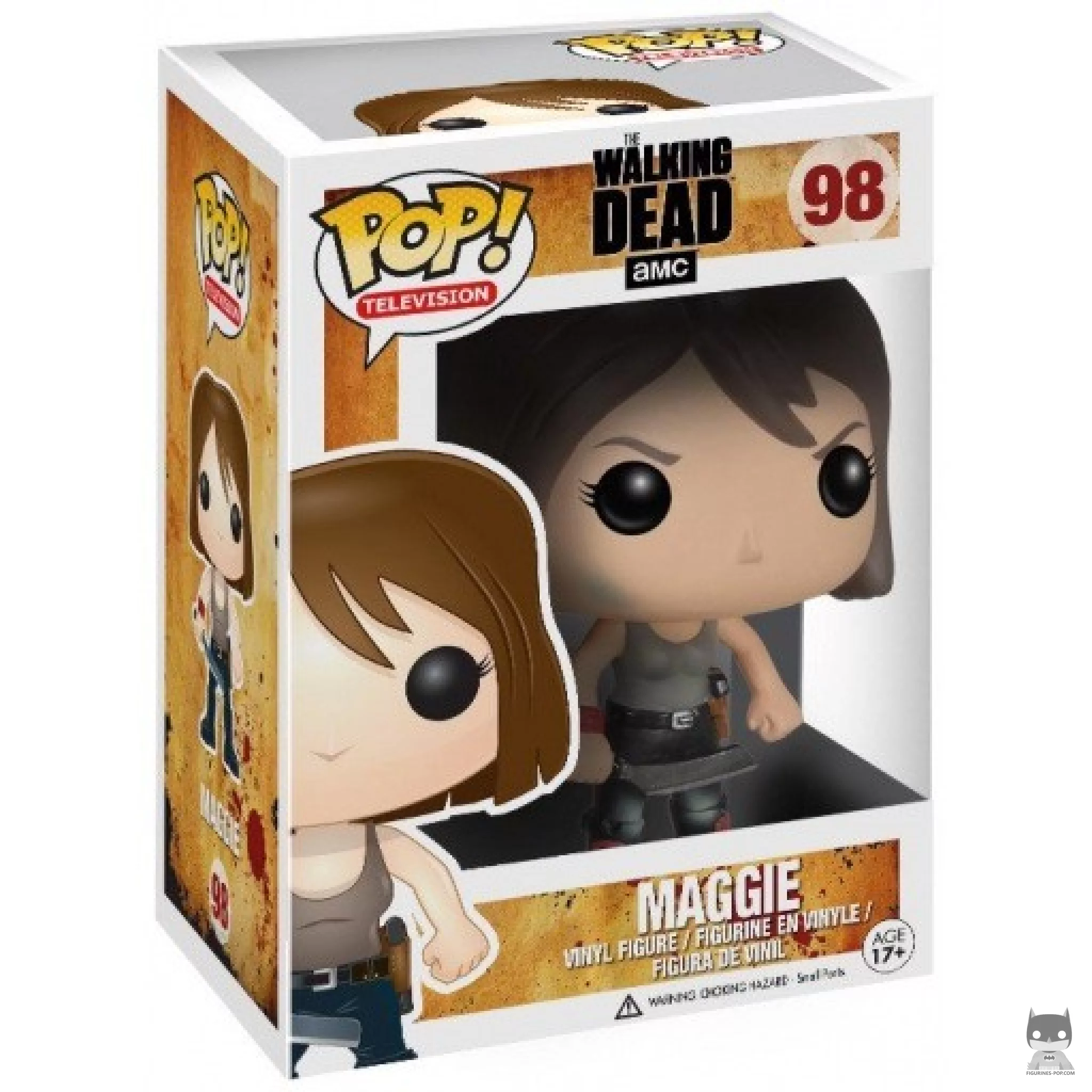 Figura Funko Pop! Maggie Rhee en su caja
