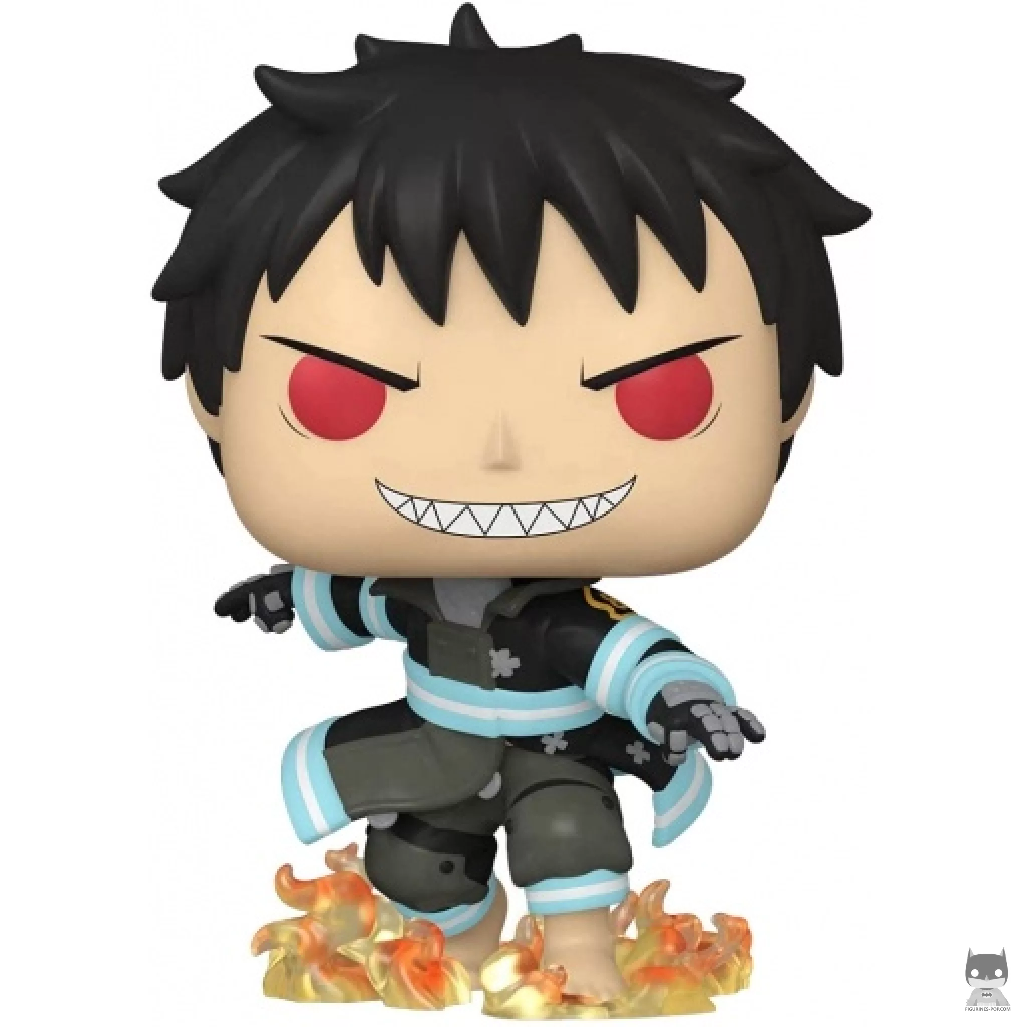 Figura Funko Pop! Shinra con fuego (Fire Force)
