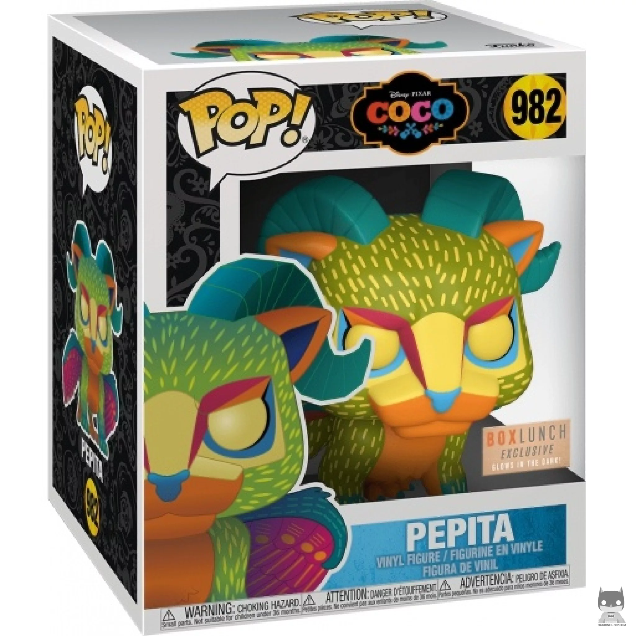 Figura Funko Pop! Pepita (Supersized & Brilla en la oscuridad) en su caja