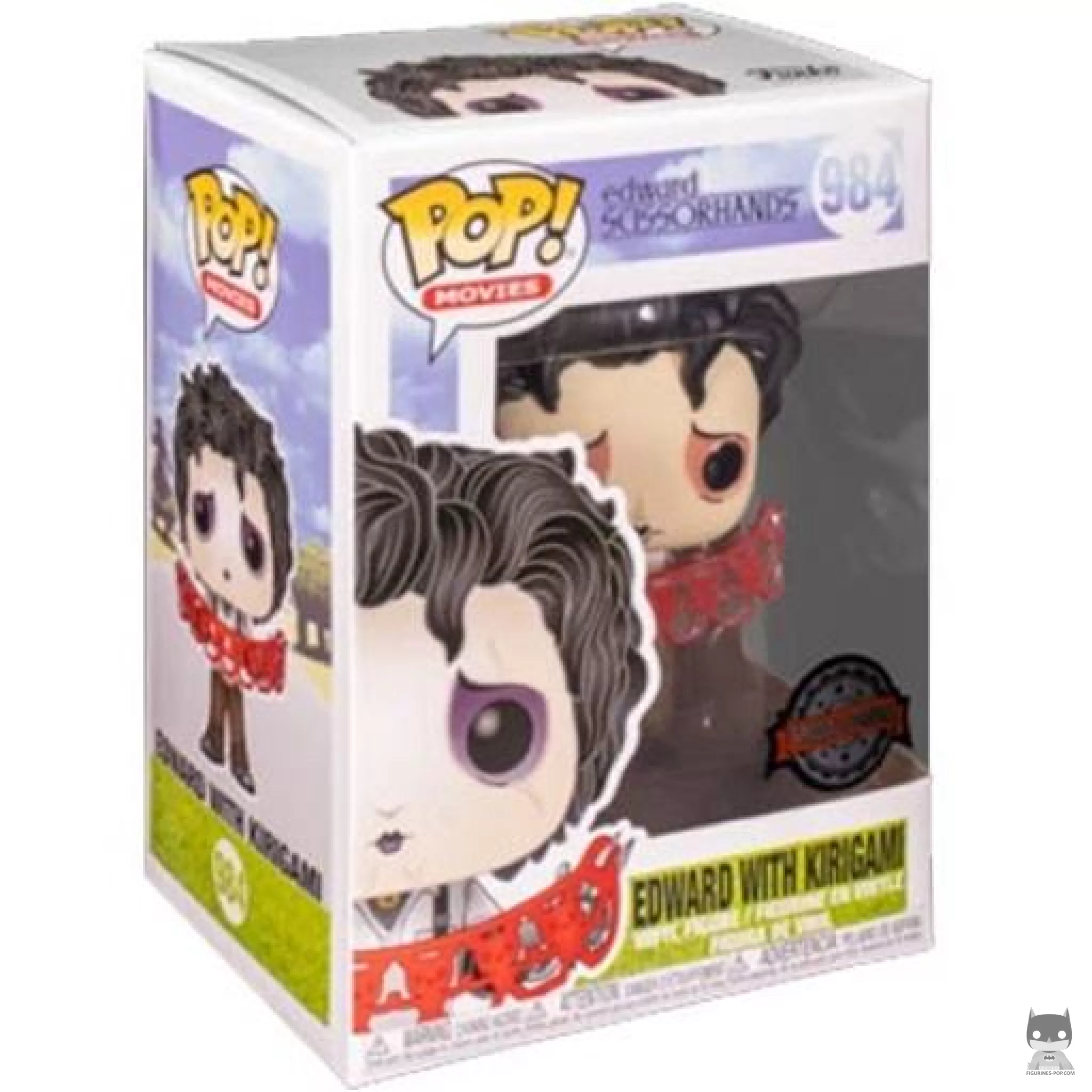 Figura Funko Pop! Eduardo con kirigami en su caja