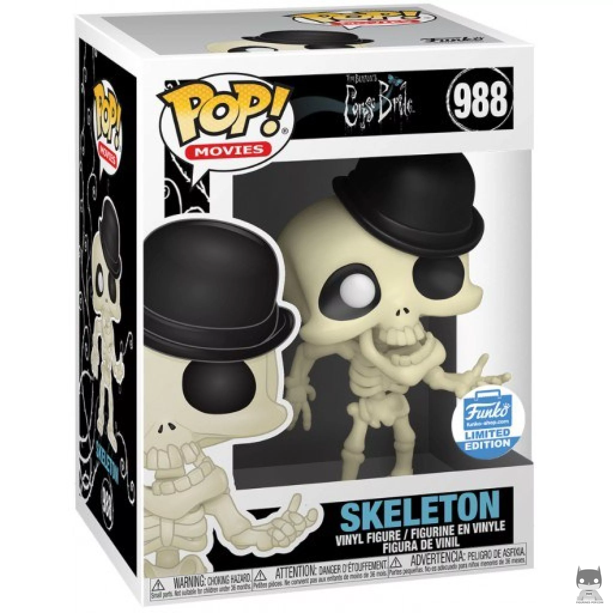 Figura Funko Pop! Esqueleto en su caja