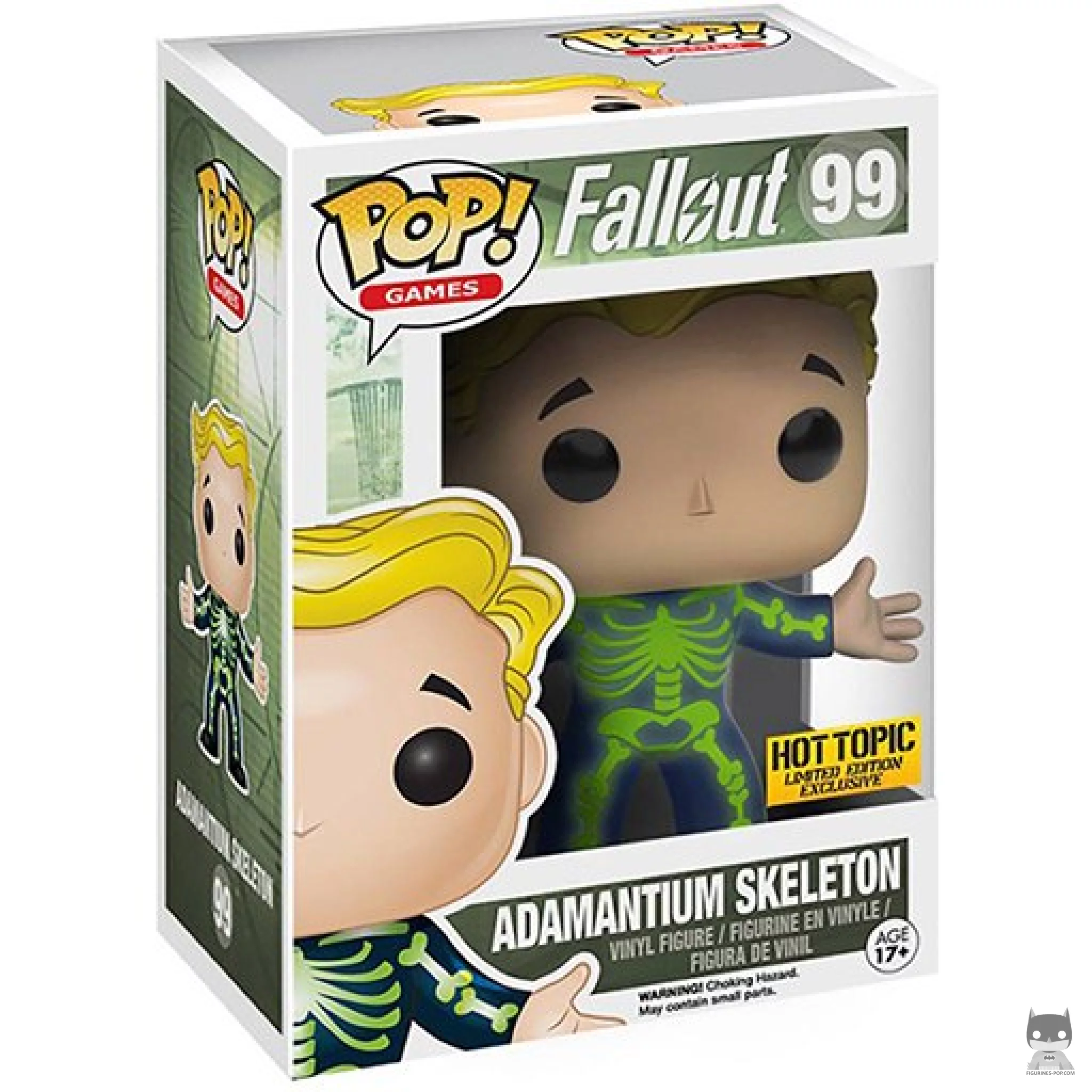 Figura Funko Pop! Vault Boy (Habilidad Esqueleto) en su caja