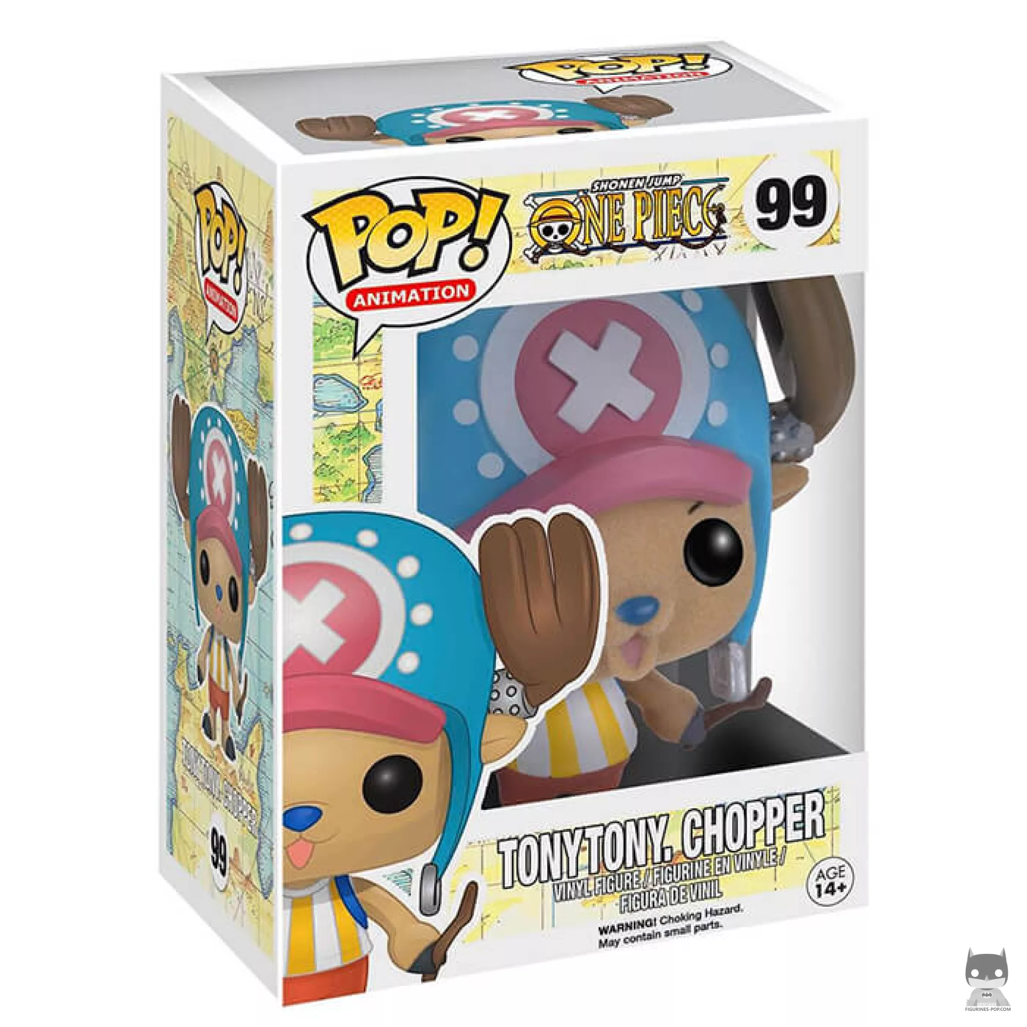 Figura Funko Pop! Tony Tony Chopper (Flocado) en su caja