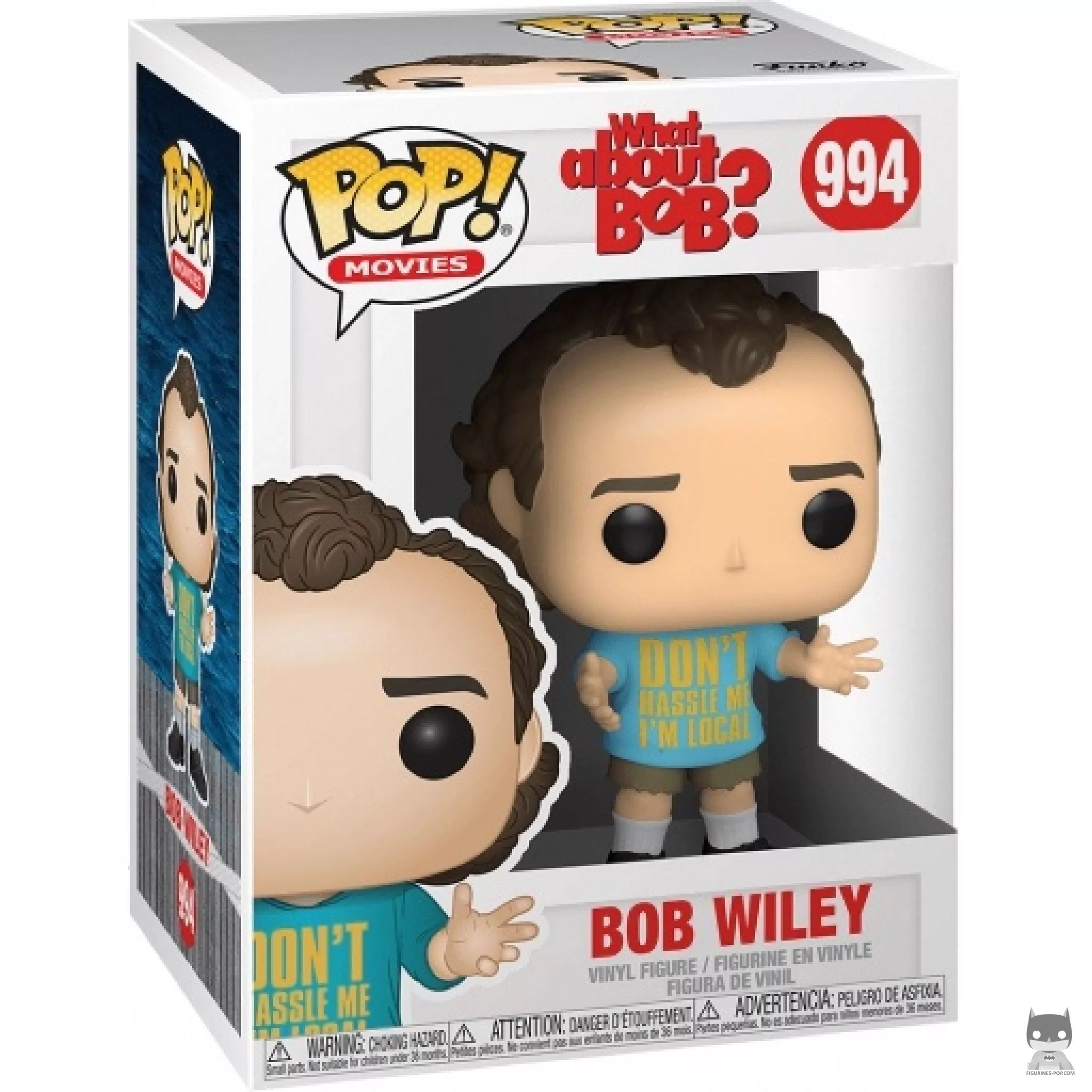 Figura Funko Pop! Bob Wiley en su caja