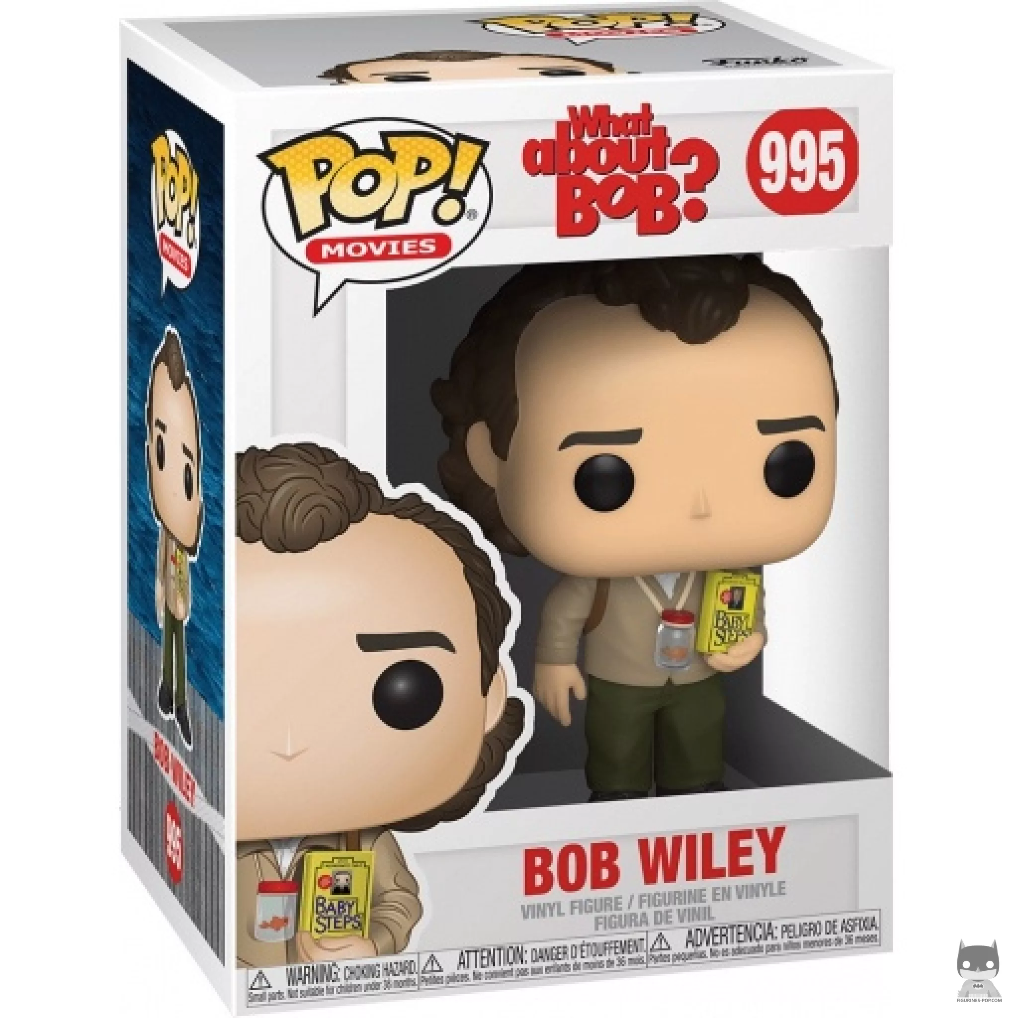 Figura Funko Pop! Bob Wiley en su caja