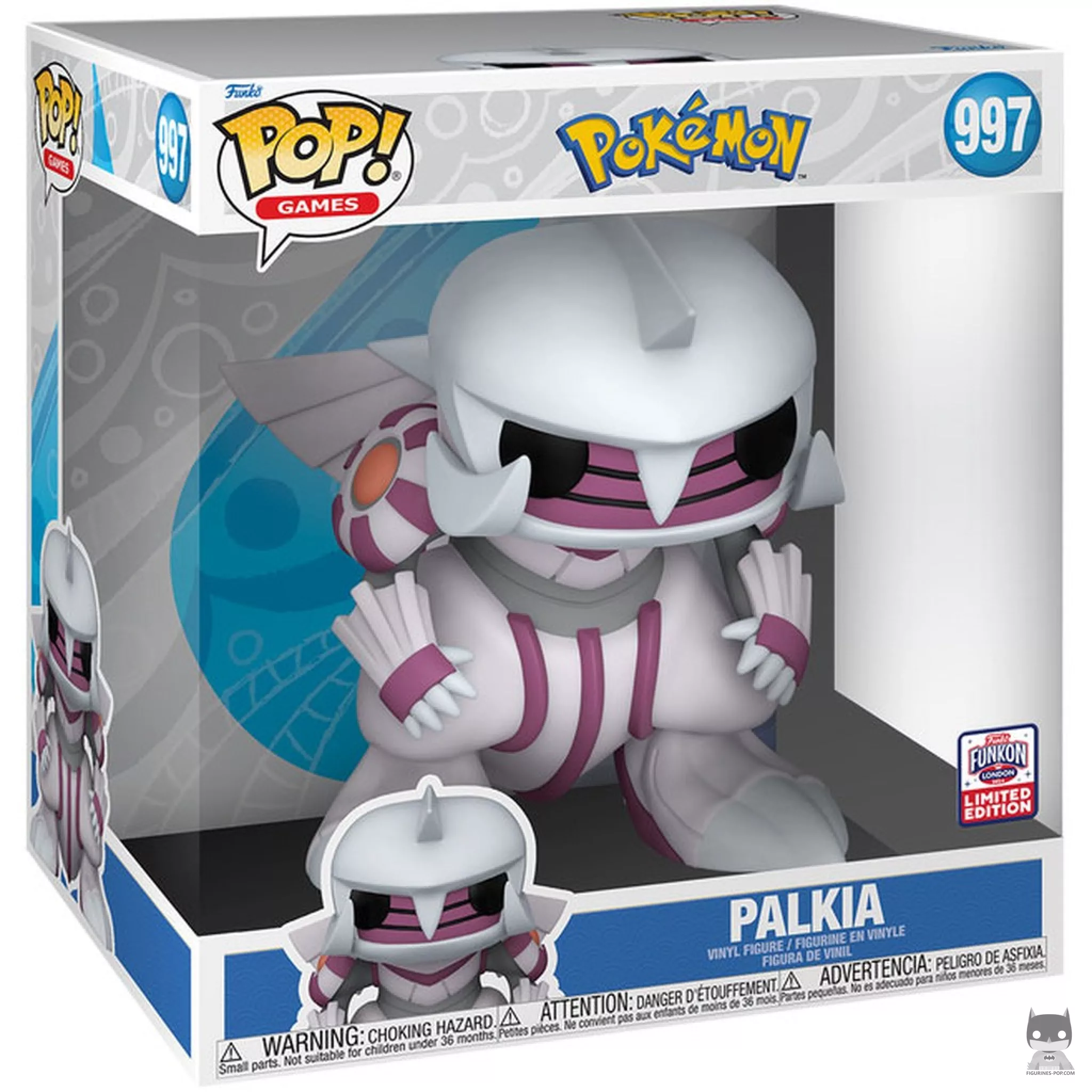 Figura Funko Pop! Palkia (Supersized) en su caja