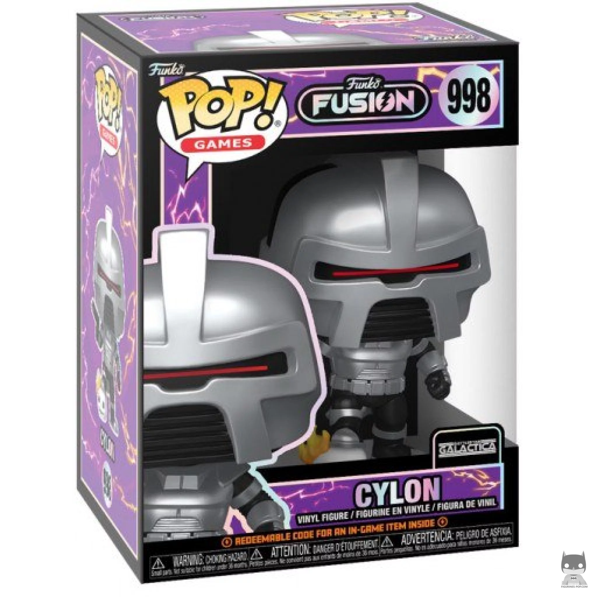 Figura Funko Pop! Cylon en su caja