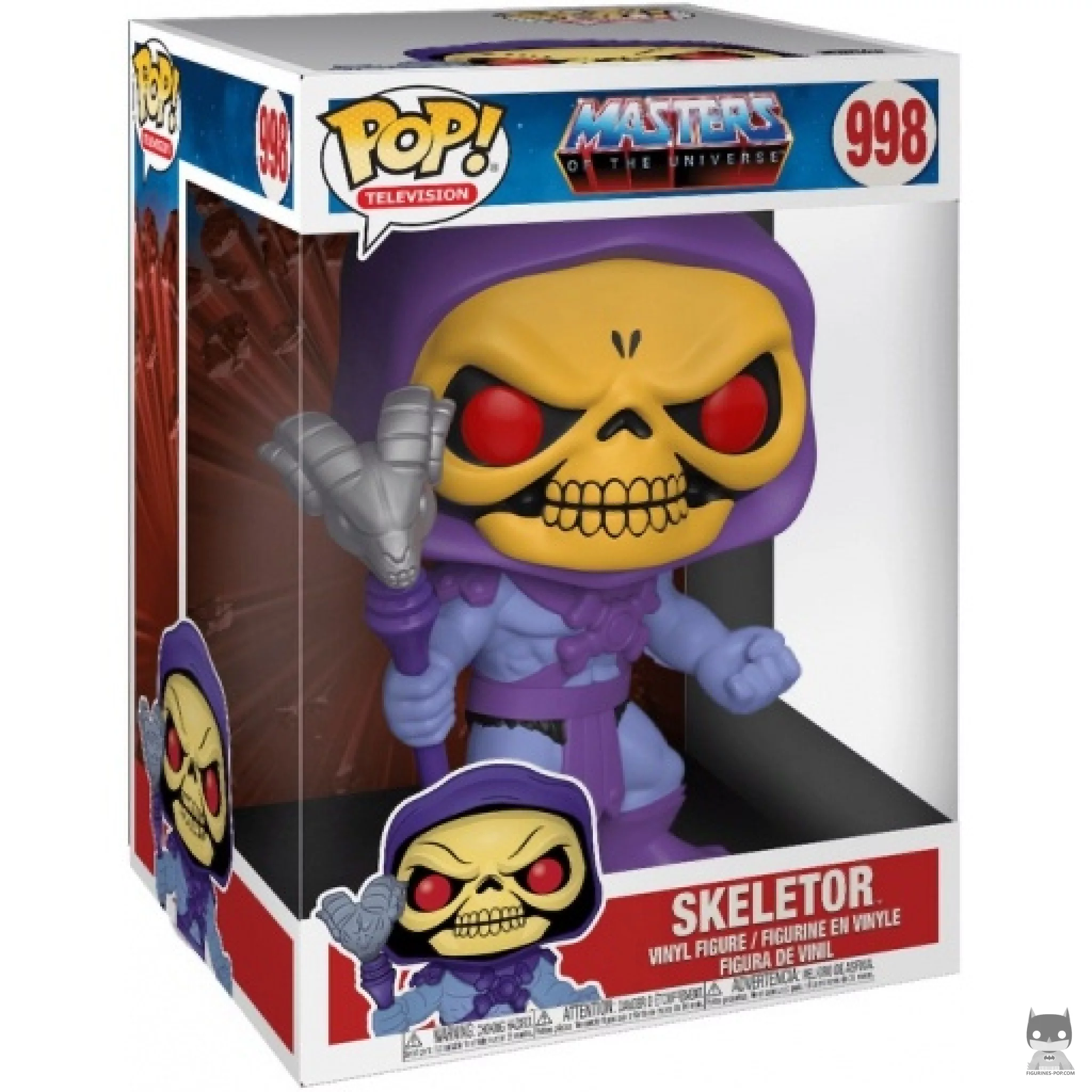 Figura Funko Pop! Skeletor (Supersized) en su caja