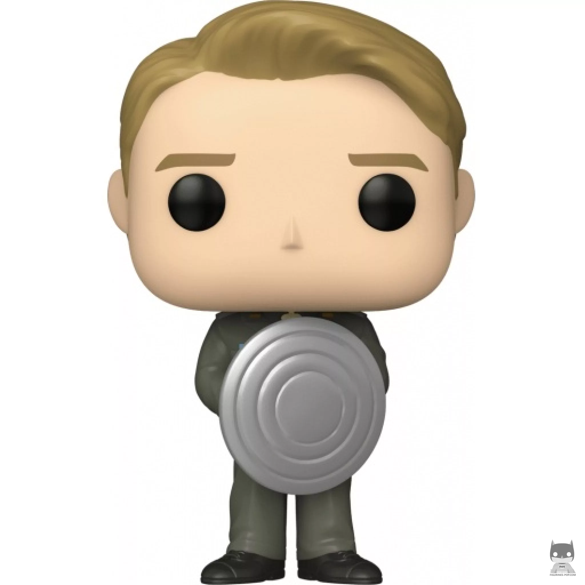 Figura Funko Pop! Capitán América con escudo prototipo (Metalizado) (Capitán América: Civil War)