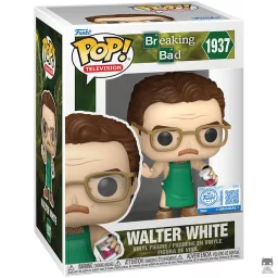 Walter White con delantal verde
