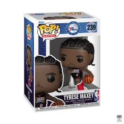 Tyrese Maxey (Camiseta negra Statement Edition)
