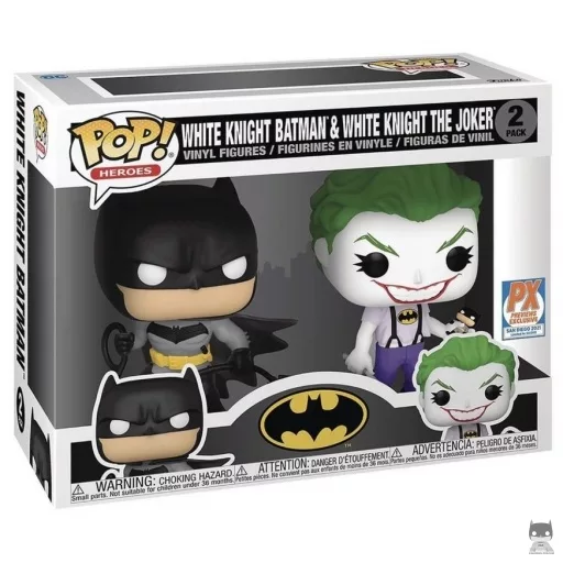 Figura Funko Pop! Batman Caballero Blanco & Joker Caballero Blanco (Batman)