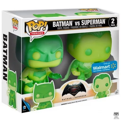 Figura Funko Pop! Batman v Superman (Brilla en la oscuridad) (Batman v Superman: El amanecer de la justicia)