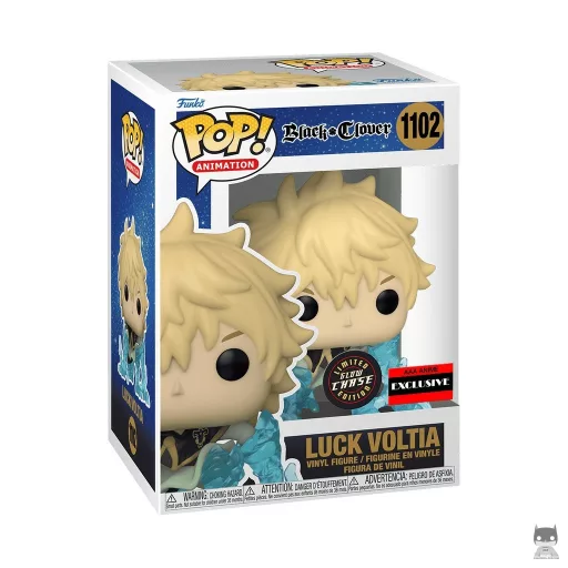 Figura Funko Pop! Luck Voltia (Chase & Brilla en la oscuridad) (Black Clover)