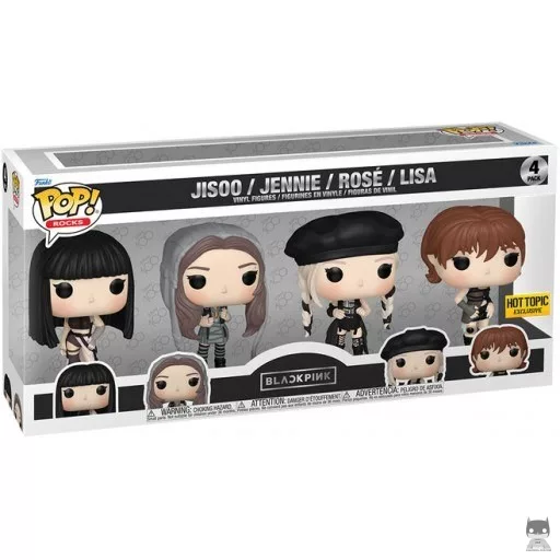 Figura Funko Pop! Jisoo, Jennie, Rosé & Lisa (Hot Topic)