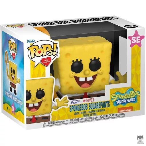 Figura Funko Pop! Bob Esponja (Bob Esponja)