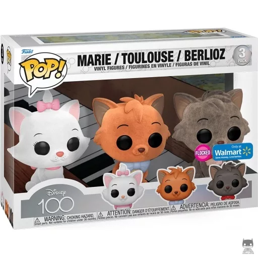 Figura Funko Pop! Marie, Toulouse & Berlioz (Flocado) (Flocado)