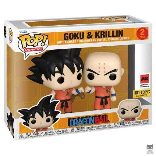 Figura Funko Pop! Goku & Krilin (Dragon Ball (DB))