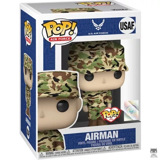 Figura Funko Pop! Aviador de la Fuerza Aérea (Caucásico) (Ejército de EE. UU.)