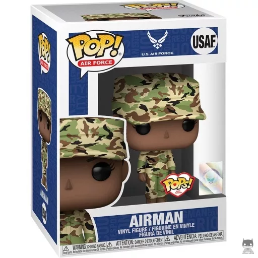 Figura Funko Pop! Aviadora de la Fuerza Aérea (Afroamericana) (Ejército de EE. UU.)