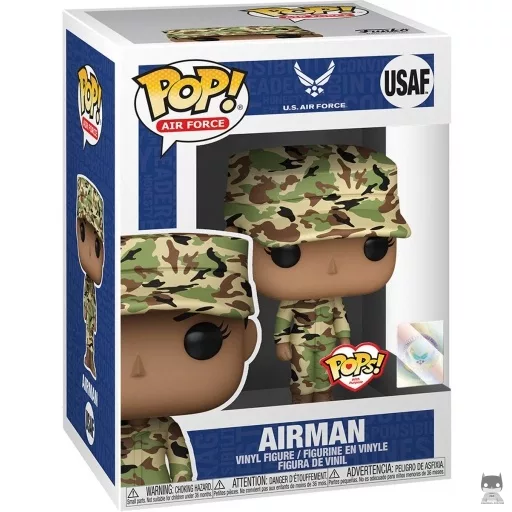 Figura Funko Pop! Aviadora de la Fuerza Aérea (Hispana) (Ejército de EE. UU.)
