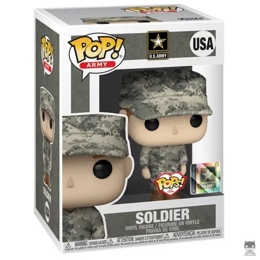 Figura Funko Pop! Soldado (Caucásico) (With Purpose)