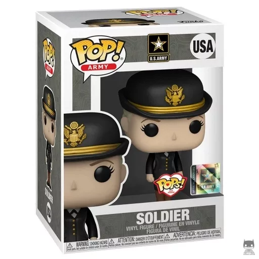 Figura Funko Pop! Soldado (Mujer) (Caucásica) (With Purpose)
